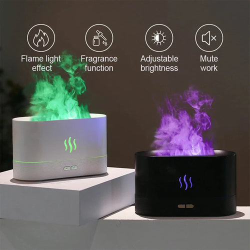 Colorful Flame Aroma Diffuser